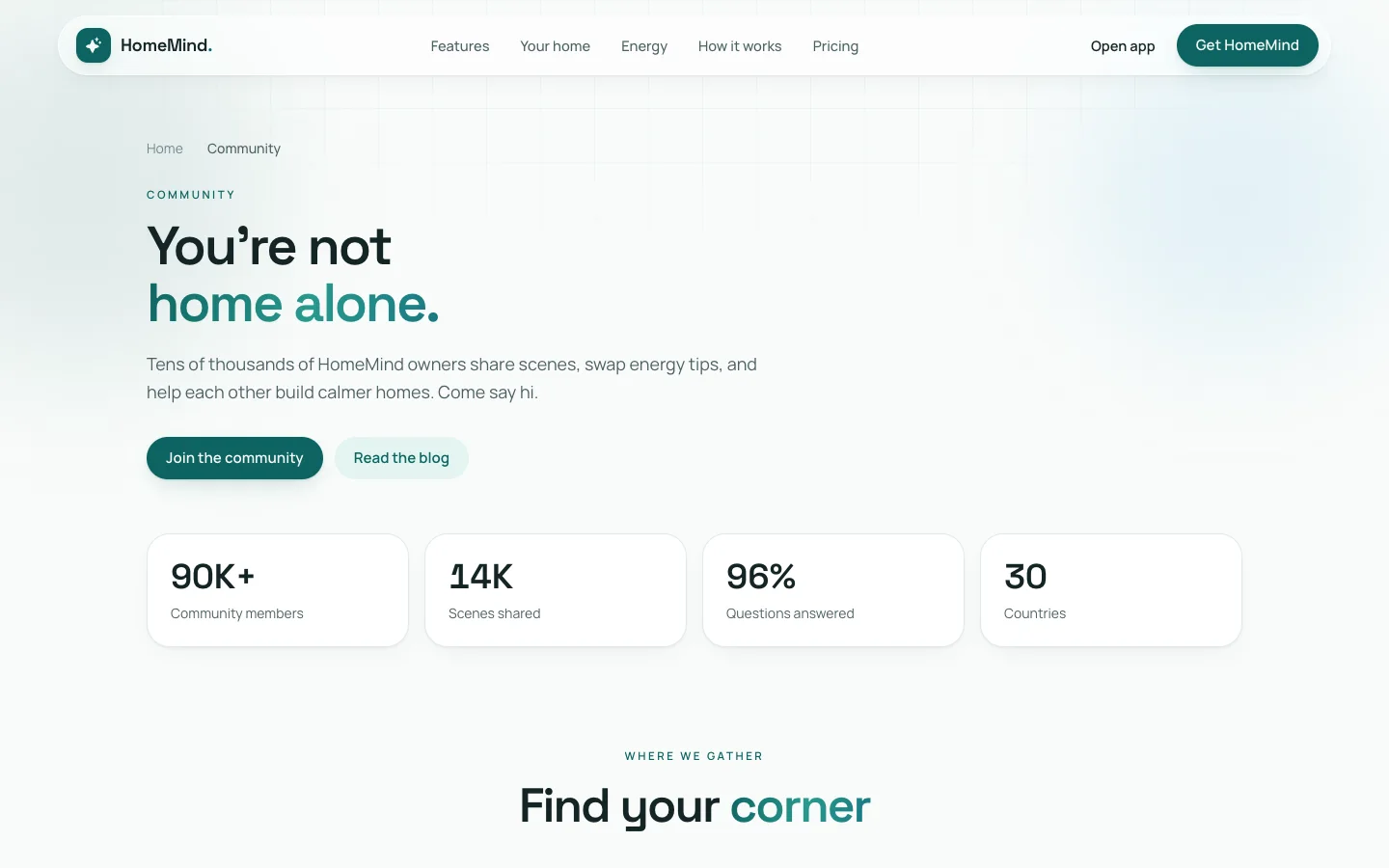 HomeMind - Smart Home AI UI Source Code - Community