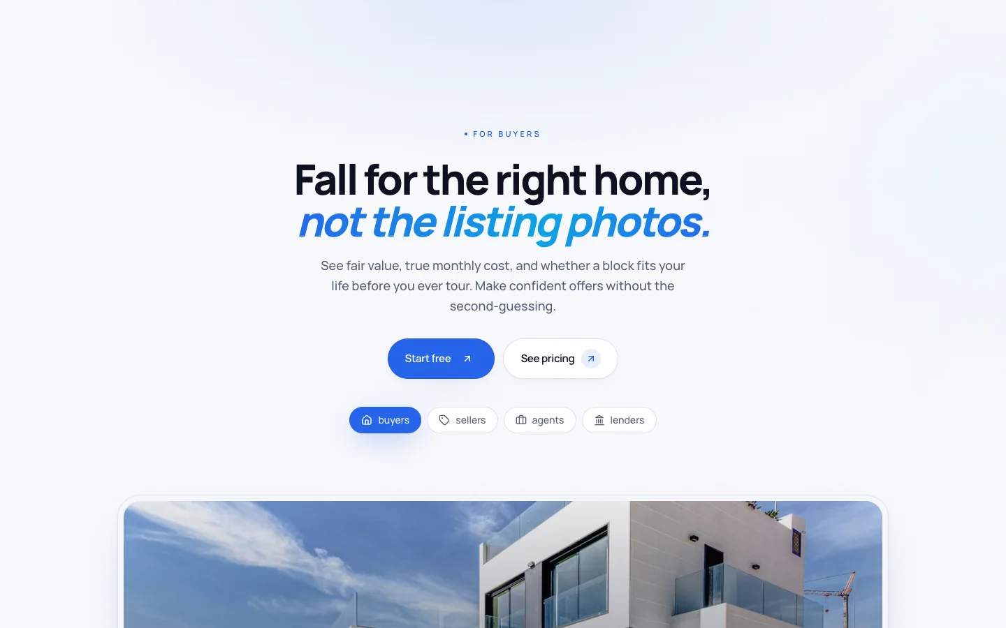 Lumora - AI Real Estate UI Source Code - For - Buyers