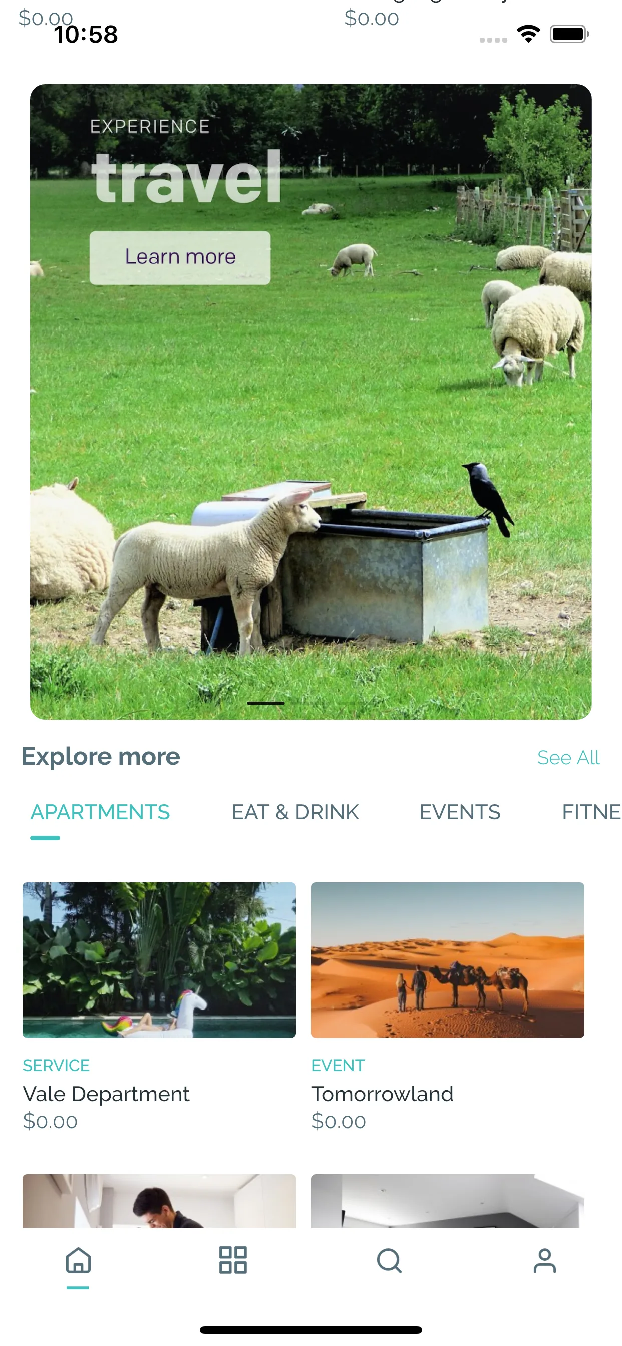 FluxStore Listing - FluxStore Listing mobile experience - screen 2