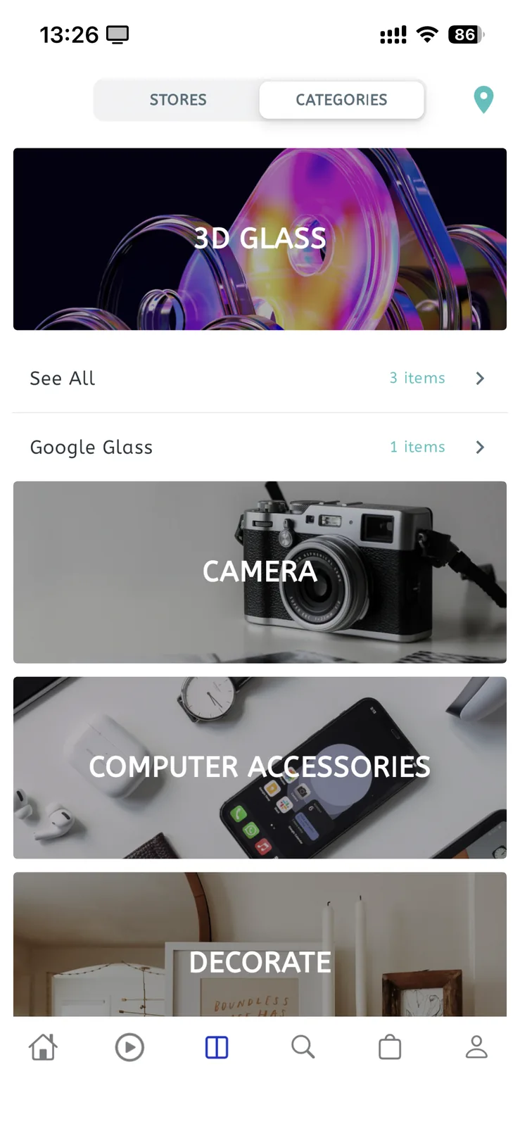 Fluxstore Multi Vendor - Flutter E-commerce Full App - Category products