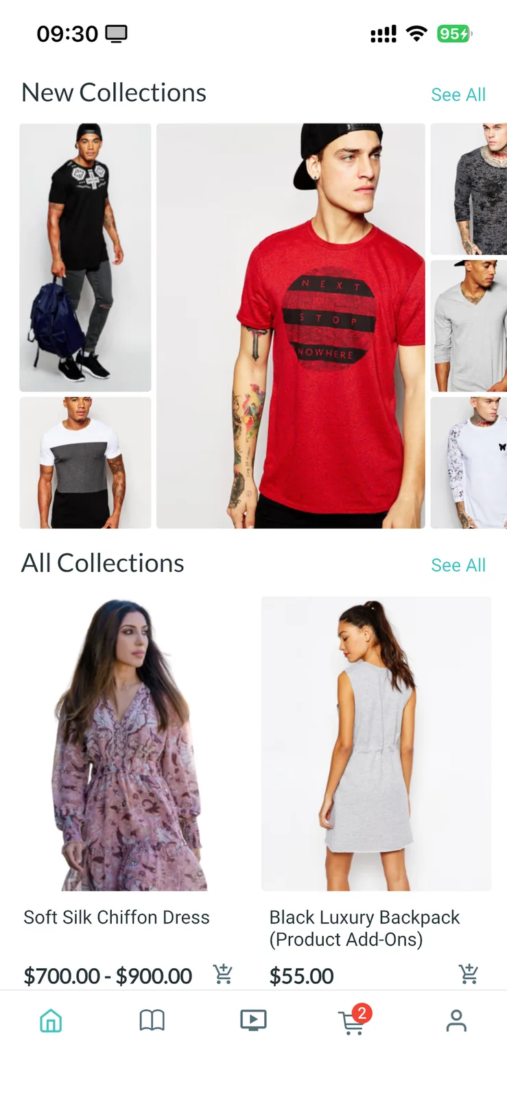 Fluxstore Pro - Flutter E-commerce Full App for Magento, Opencart, and Woocommerce - Collections