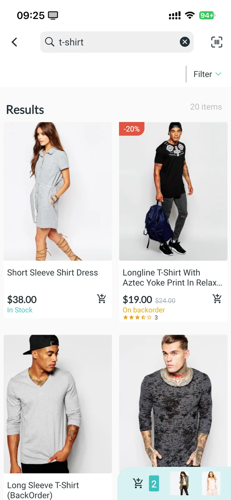 Fluxstore Pro - Flutter E-commerce Full App for Magento, Opencart, and Woocommerce - Instant search